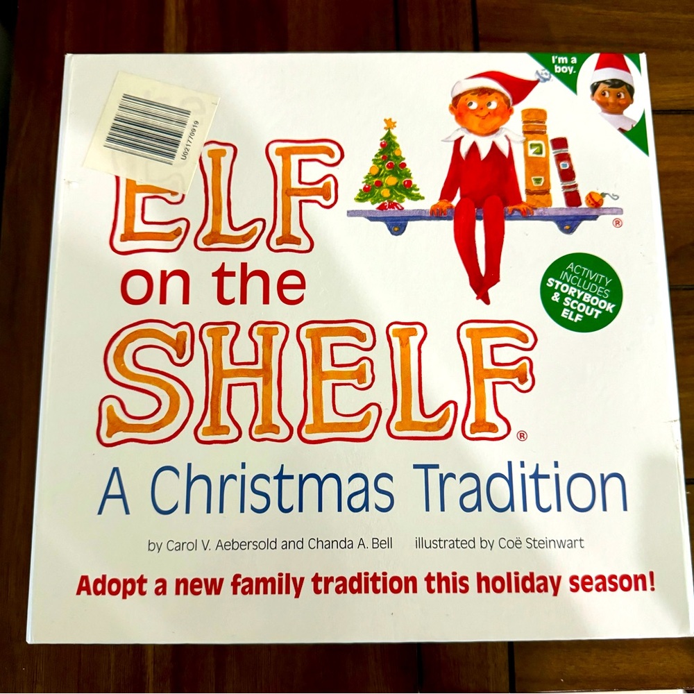 Elf on the Shelf - A Christmas Tradition Boy